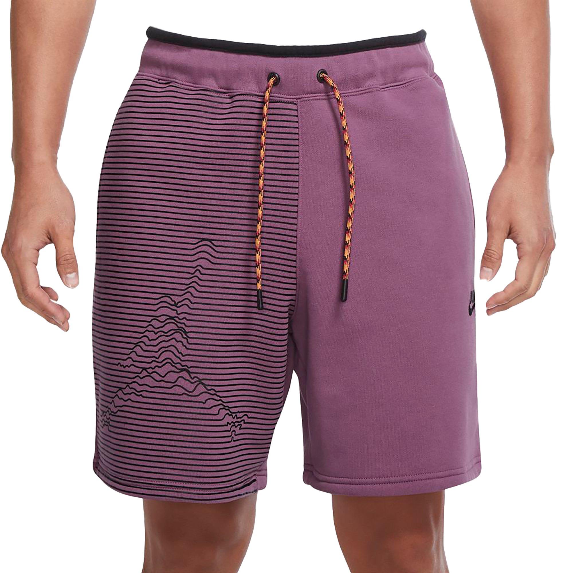 Purple jordan best sale shorts mens